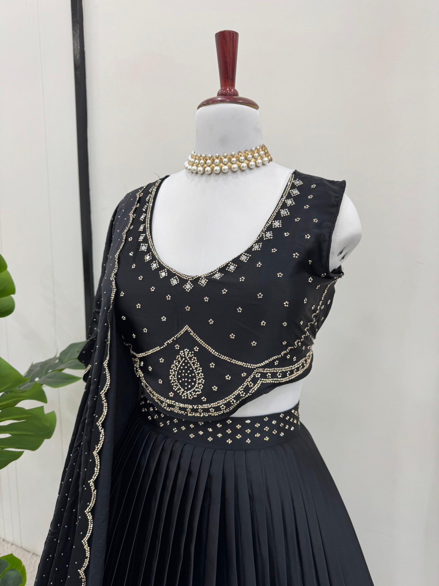 New Launched Designer Lehenga in Satin Silk